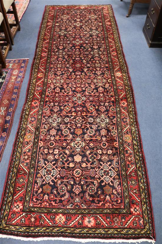 An Azarbaijan runner 329 x 101cm